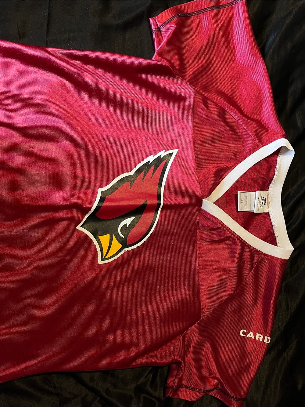 NFL Women’s Arizona Cardinals Red Jersey with Team Logo
